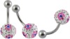 Wholesale 316L Surgical Stainless Steel Belly Ring-Body Jewelry