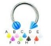Wholesale UV acrylic body jewelry-AB056