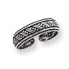 Wholesale toe ring double heart