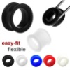 Wholesale Body Piercing Jewelry silicone Flesh Tunnel