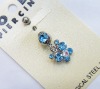 Wholesale stainless steel body piercing, navel ring
