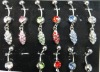 Wholesale stainless steel body piercing, navel earring