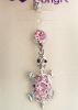 Wholesale stainless steel body piercing, navel ring