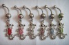 Wholesale stainless steel body piercing, navel ring