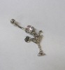 Wholesale stainless steel body piercing, navel ring