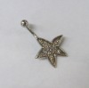 Wholesale stainless steel body piercing, navel ring