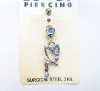 Wholesale stainless steel body piercing, navel ring