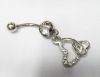 stainless steel belly ring
