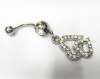 stainless steel belly ring