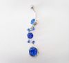 stainless steel body piercing, navel ring