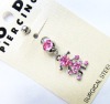 stainless steel body piercing, navel ring