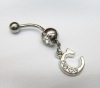 stainless steel belly ring