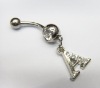 stainless steel belly ring