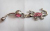 stainless steel body piercing, navel ring