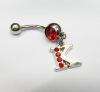 stainless steel belly ring
