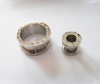 stainless steel ear plug, body piercing