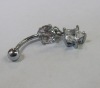 stainless steel body piercing, navel ring