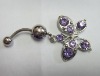 Wholesale stainless steel body piercing, navel ring
