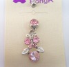 Wholesale stainless steel body piercing, navel ring