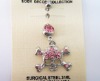 Wholesale stainless steel body piercing, navel ring