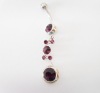 Wholesale stainless steel body piercing, navel ring