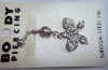 Wholesale stainless steel body piercing, navel ring