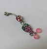 Wholesale stainless steel body piercing, navel earring