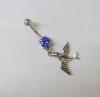 stainless steel body piercing, navel ring