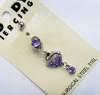 stainless steel body piercing, navel ring