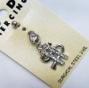 stainless steel body piercing, navel earring
