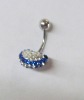 stainless steel body piercing, navel ring