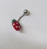stainless steel body piercing, navel ring