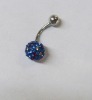 stainless steel body piercing, navel ring
