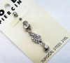 stainless steel body piercing, navel ring