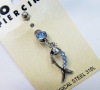 stainless steel body piercing, navel ring