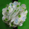 2011 fashion fabric flower brooch