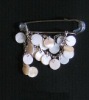 Wholesale MOP shell pin brooch