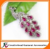 Wholesale peacock rhinestone brooch