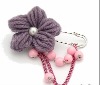 handmade wool corsage