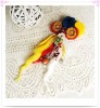 handmade wool corsage