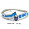 Wholesale good quality beautiful opal Bangles 925 silver jewellryDR00030BA