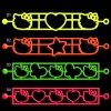 Wholesale Hollow silicone Bracelet 2011 New hotsale hollow silicone bracelet Silicone Wristband
