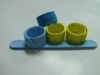 Wholesale 2011 hot sale fashion design silicone slap wristband