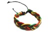 3 color of handmade 2011 fashion leather bracelet