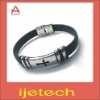 Wholesale Promotion Silicone Metal Bracelet
