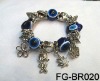 Natural Stone & Alloy bracelet