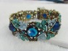 metal stretch alloy bracelet