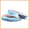 Wholesale silicone imprinted custom wristband