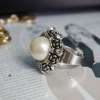 Wholesale Rings jewellery,alloy ring with pearl