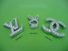 Wholesale DIY 30mm rhinestone slide charm